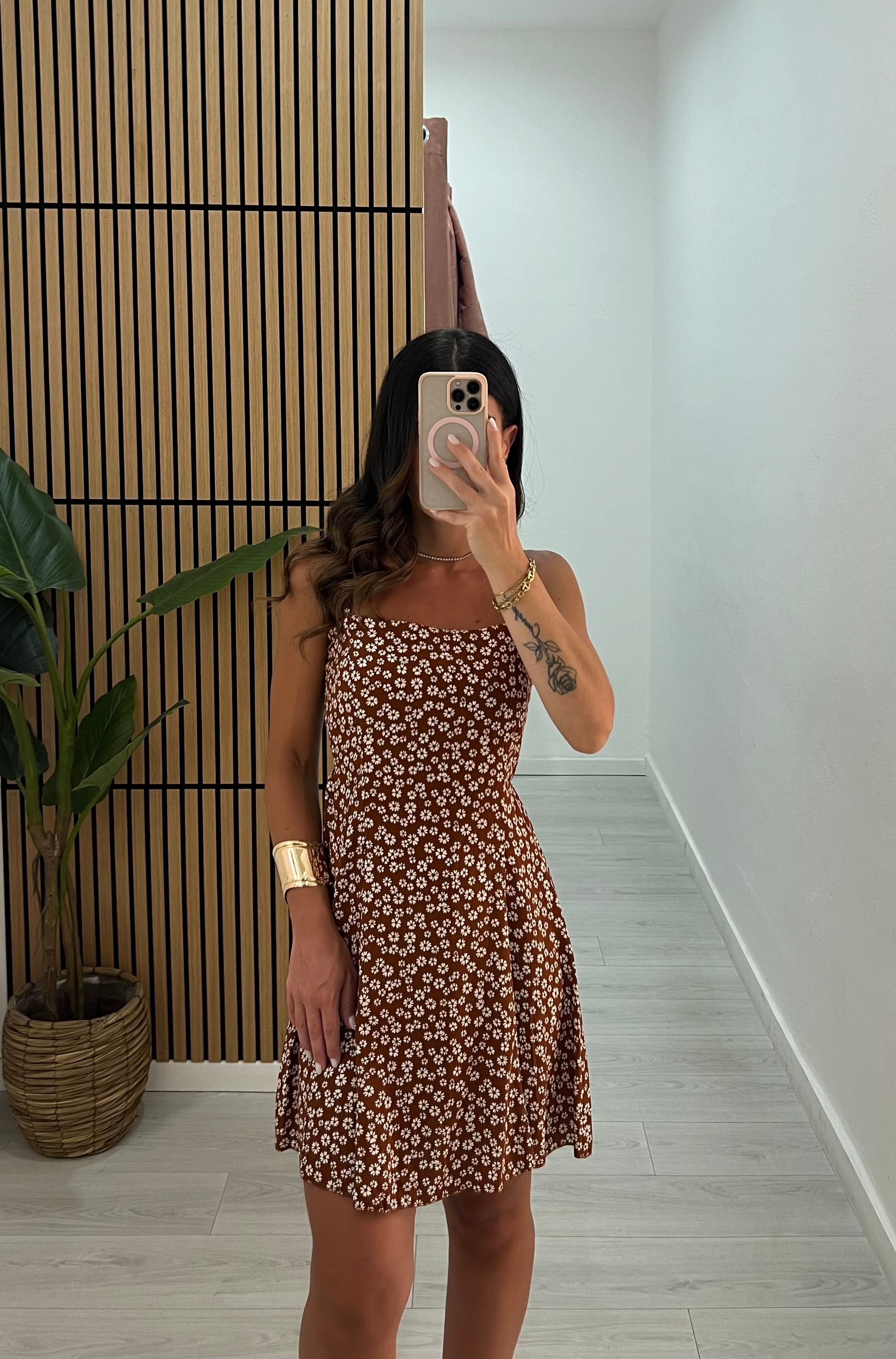MINI DRESS FLOWER