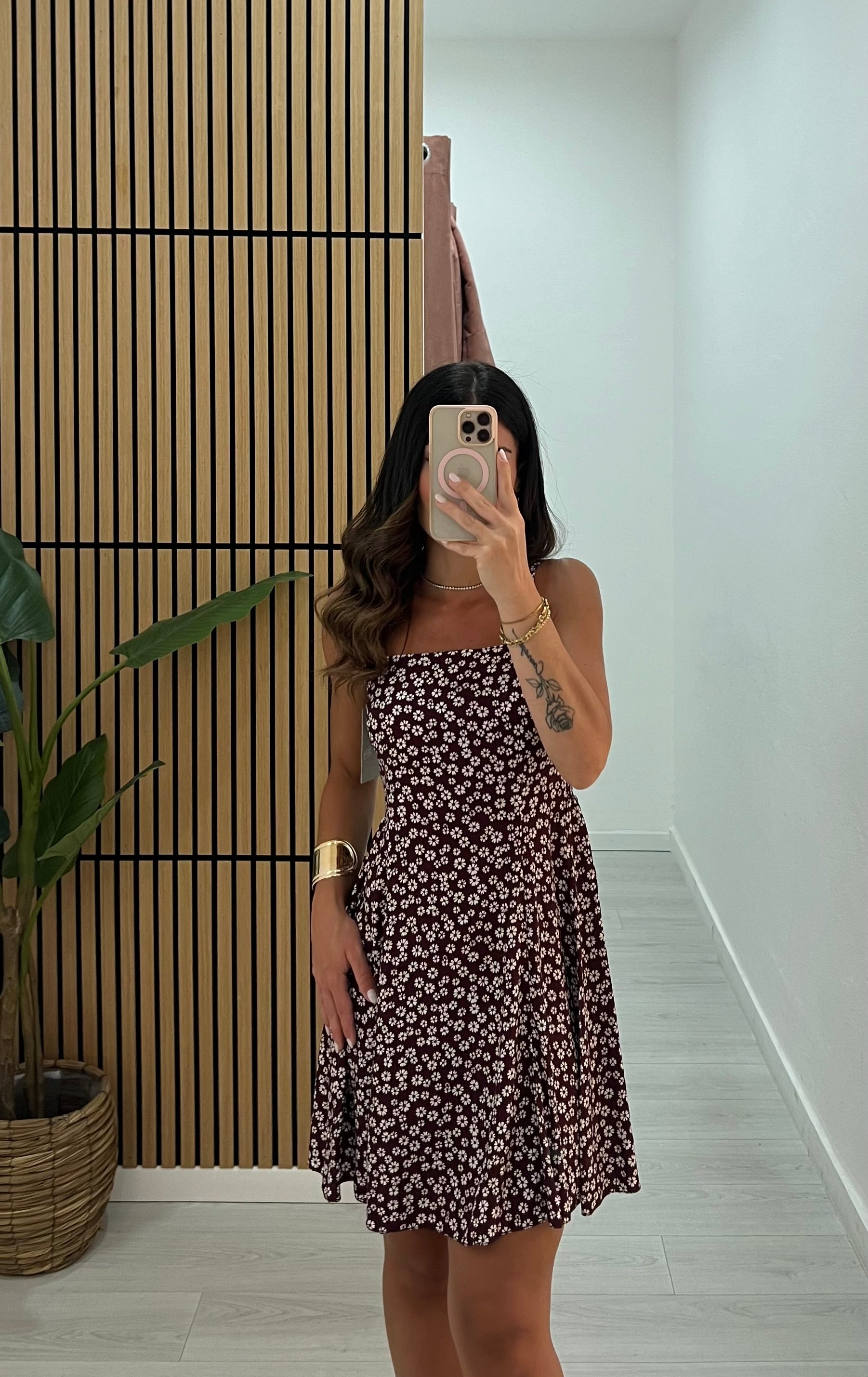 MINI DRESS FLOWER