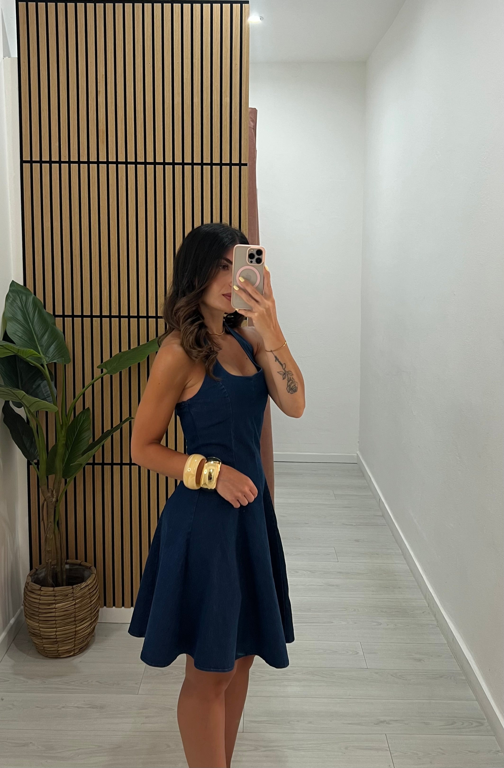 DENIM DRESS