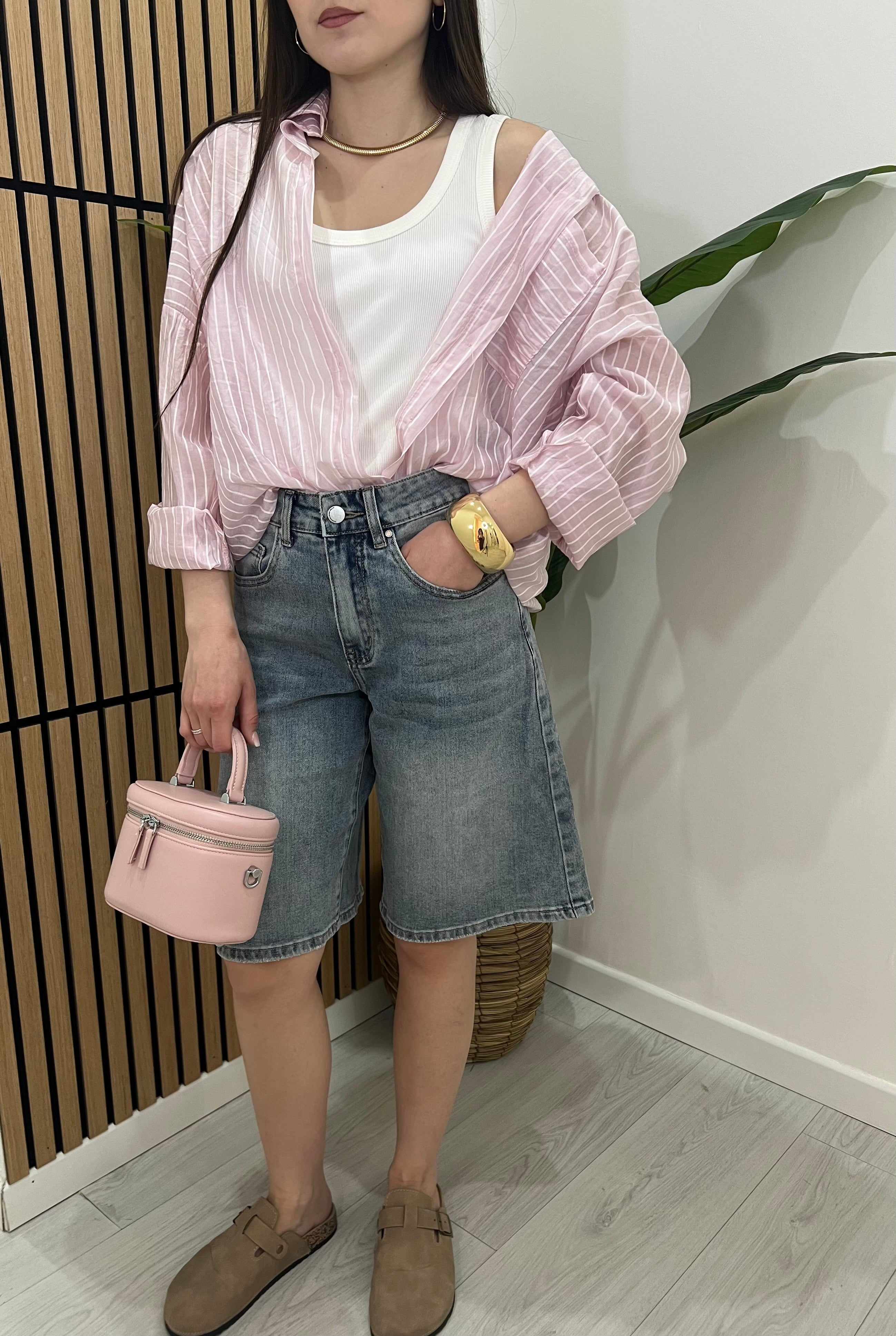 BERMUDA DENIM CHIARO