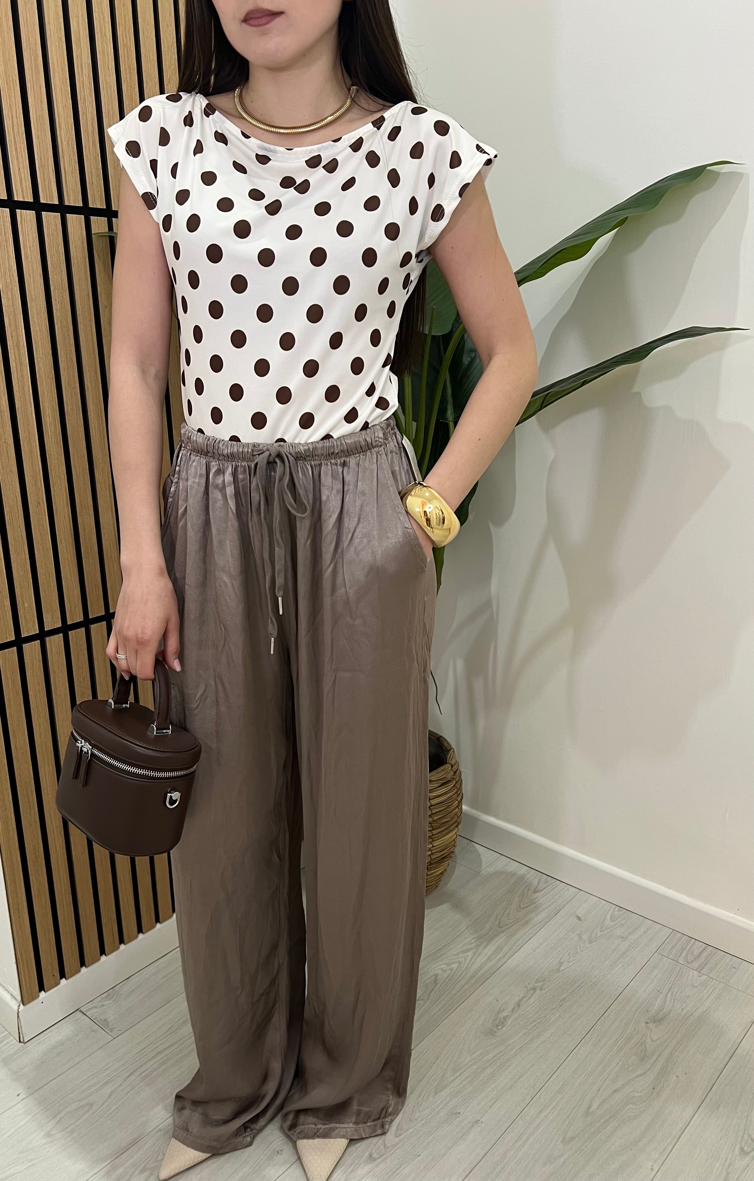 PANTALONI SATIN