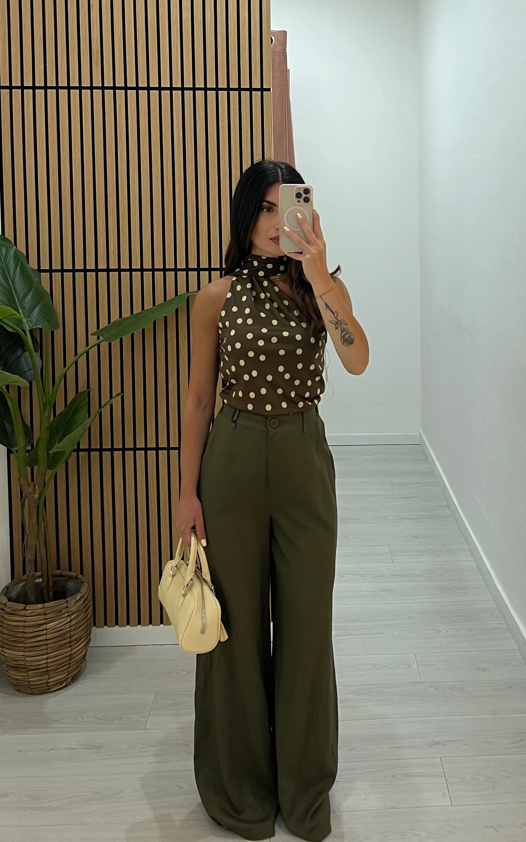 TOP MONO SPALLA POIS