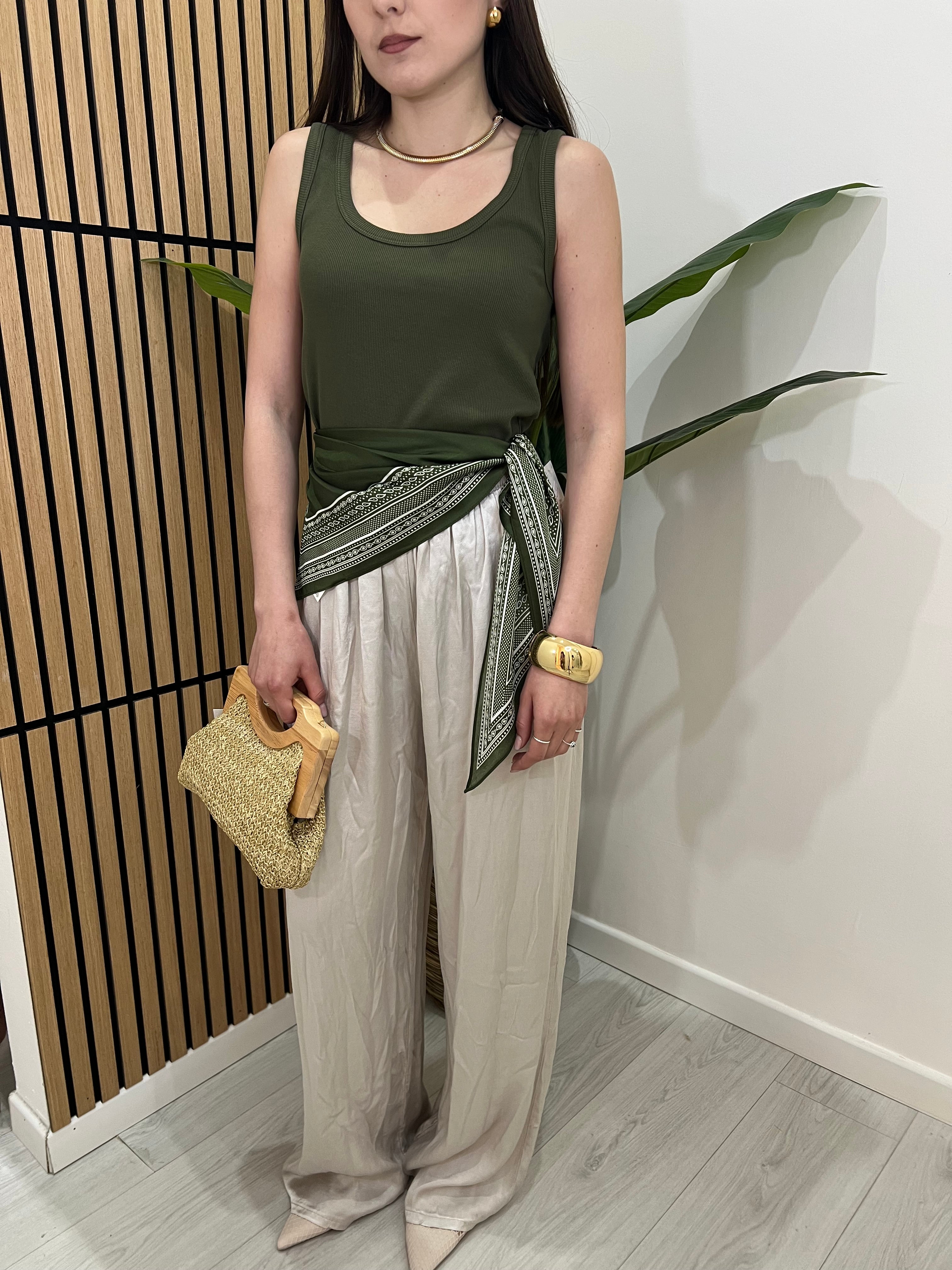 PANTALONI SATIN