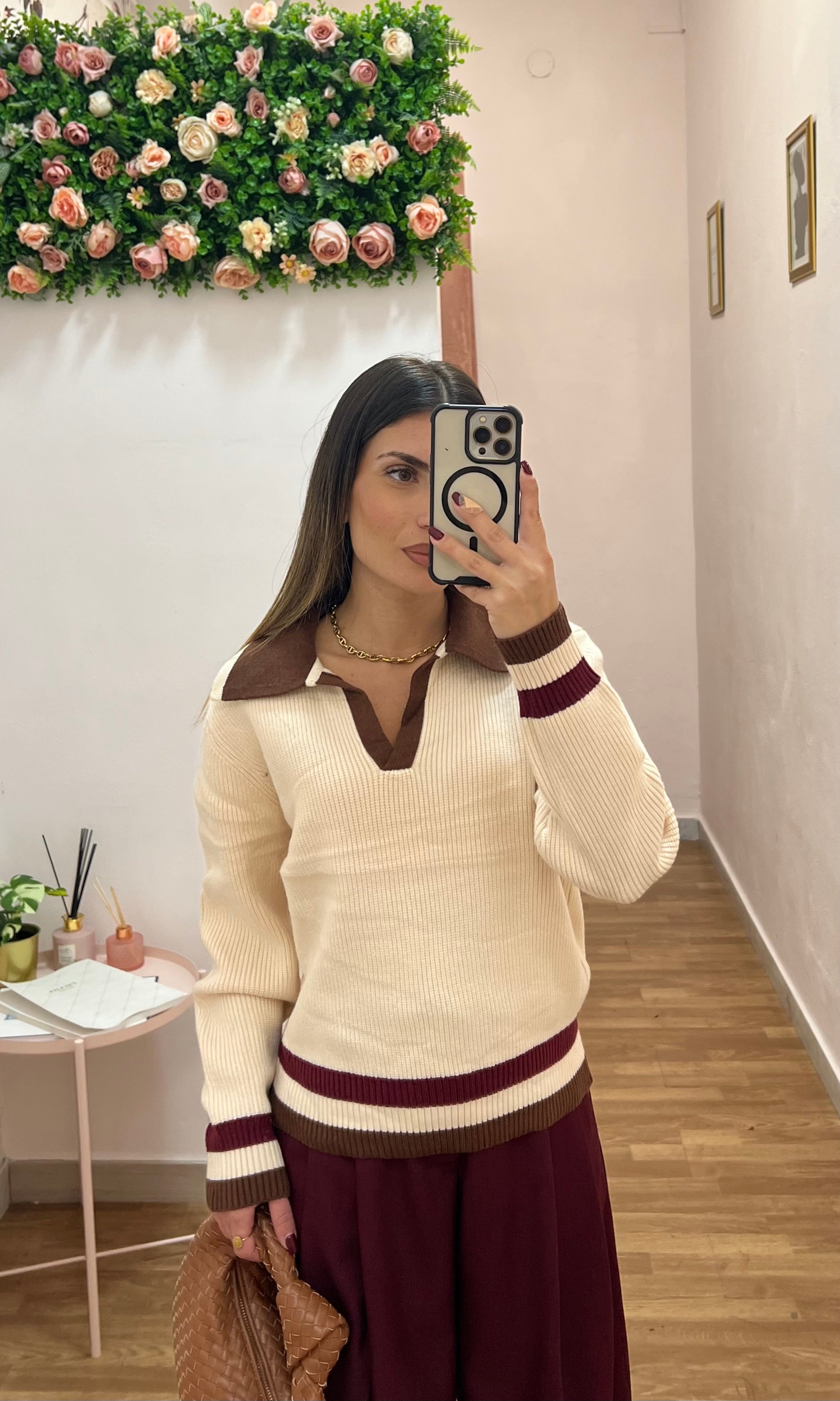 Pull Ralph Marrone/Bordeaux