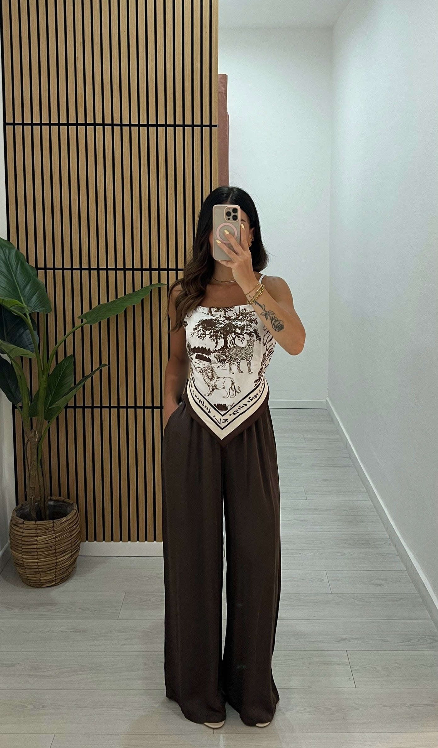 PANTALONI SATINATI