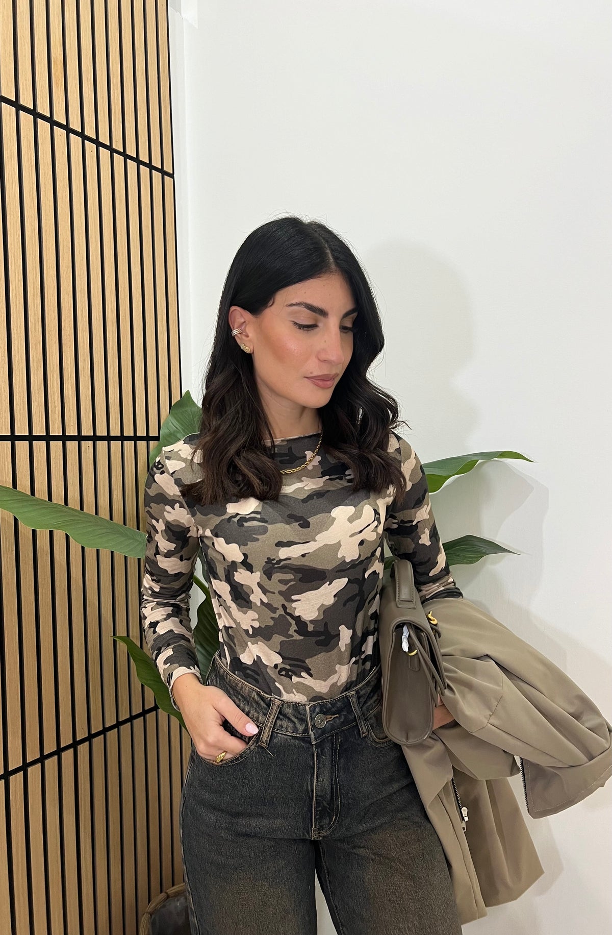 MAGLIA CASHMERE CAMO