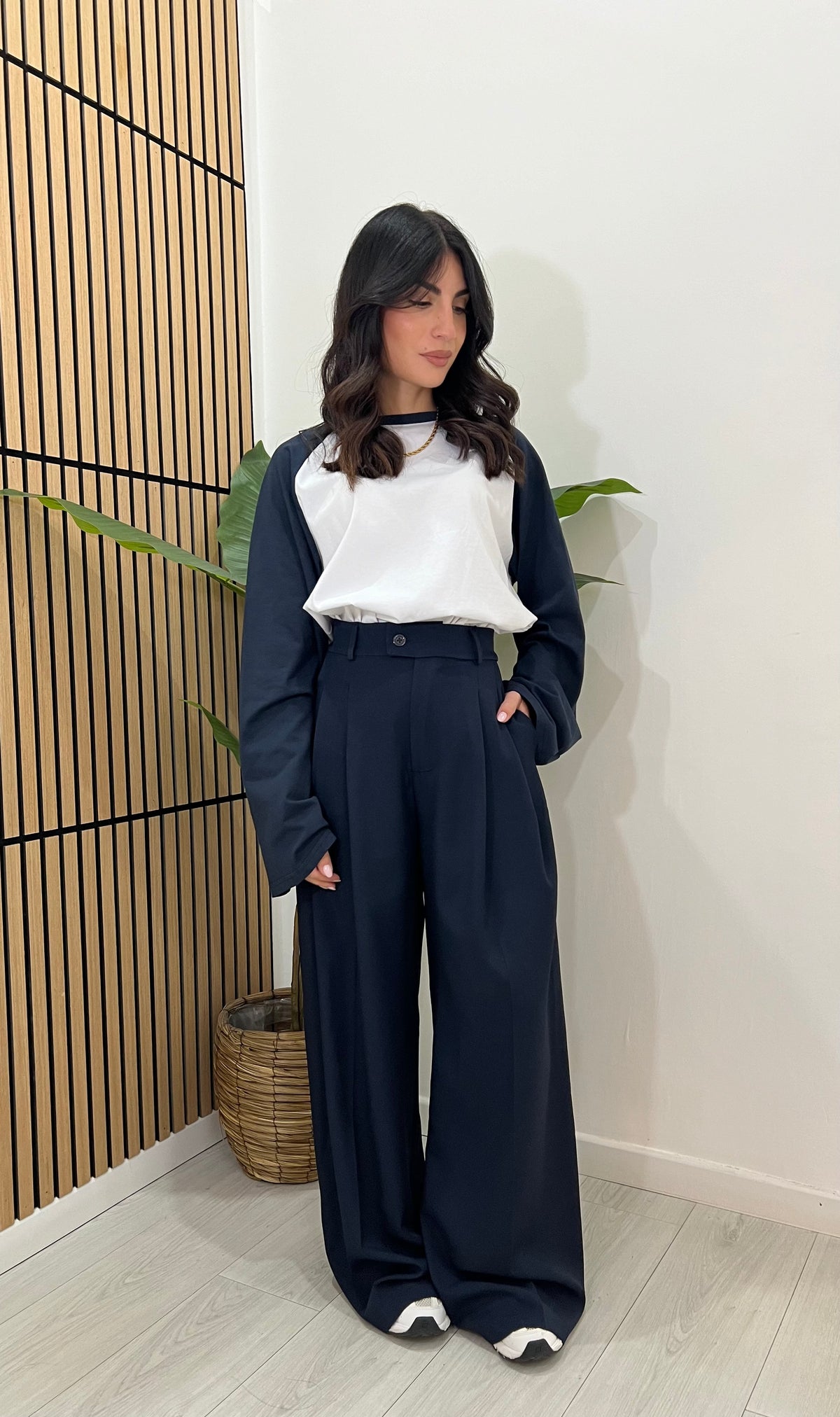 LONG SLEEVE BICOLOR