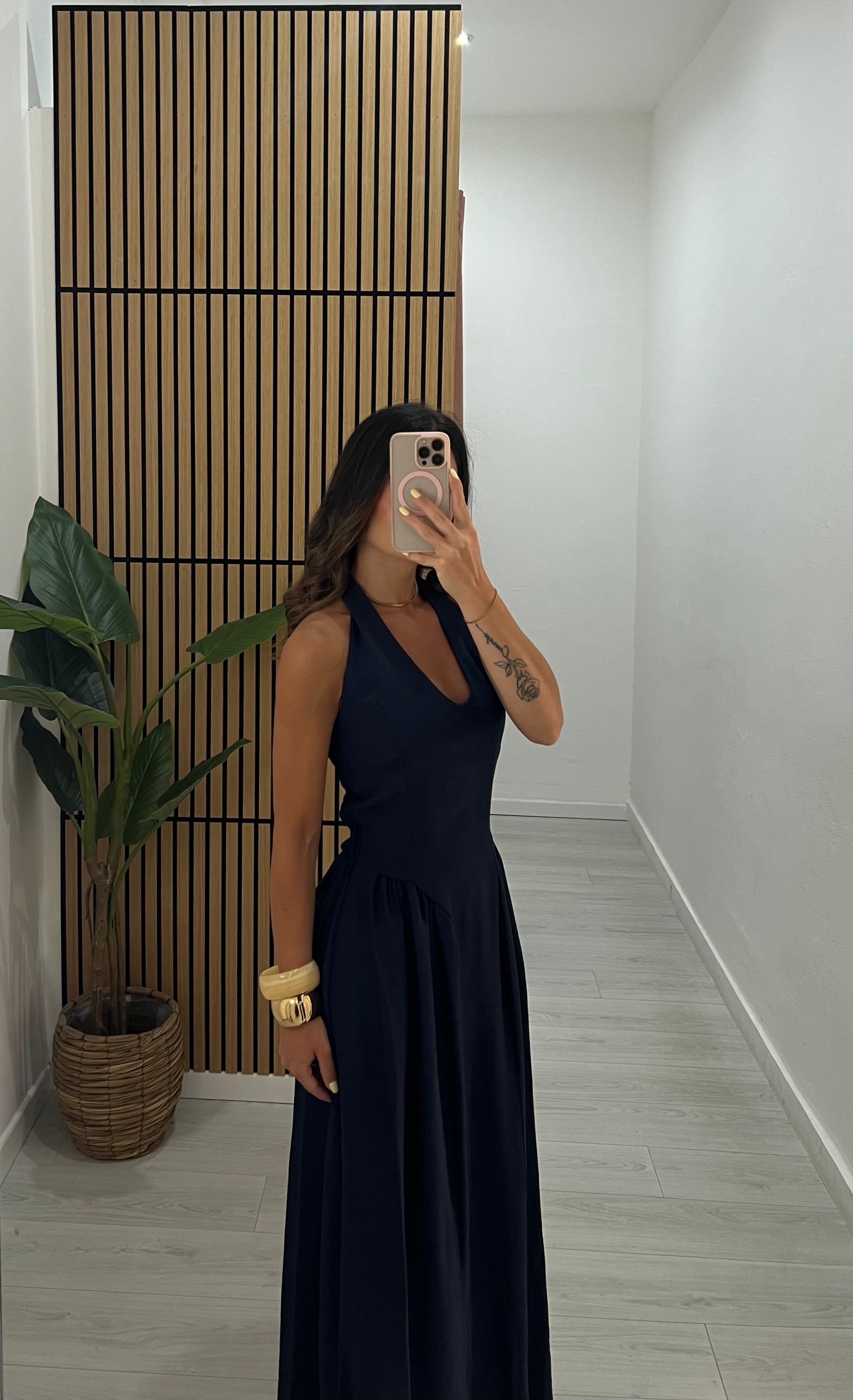 MIDI DRESS BUSTIER