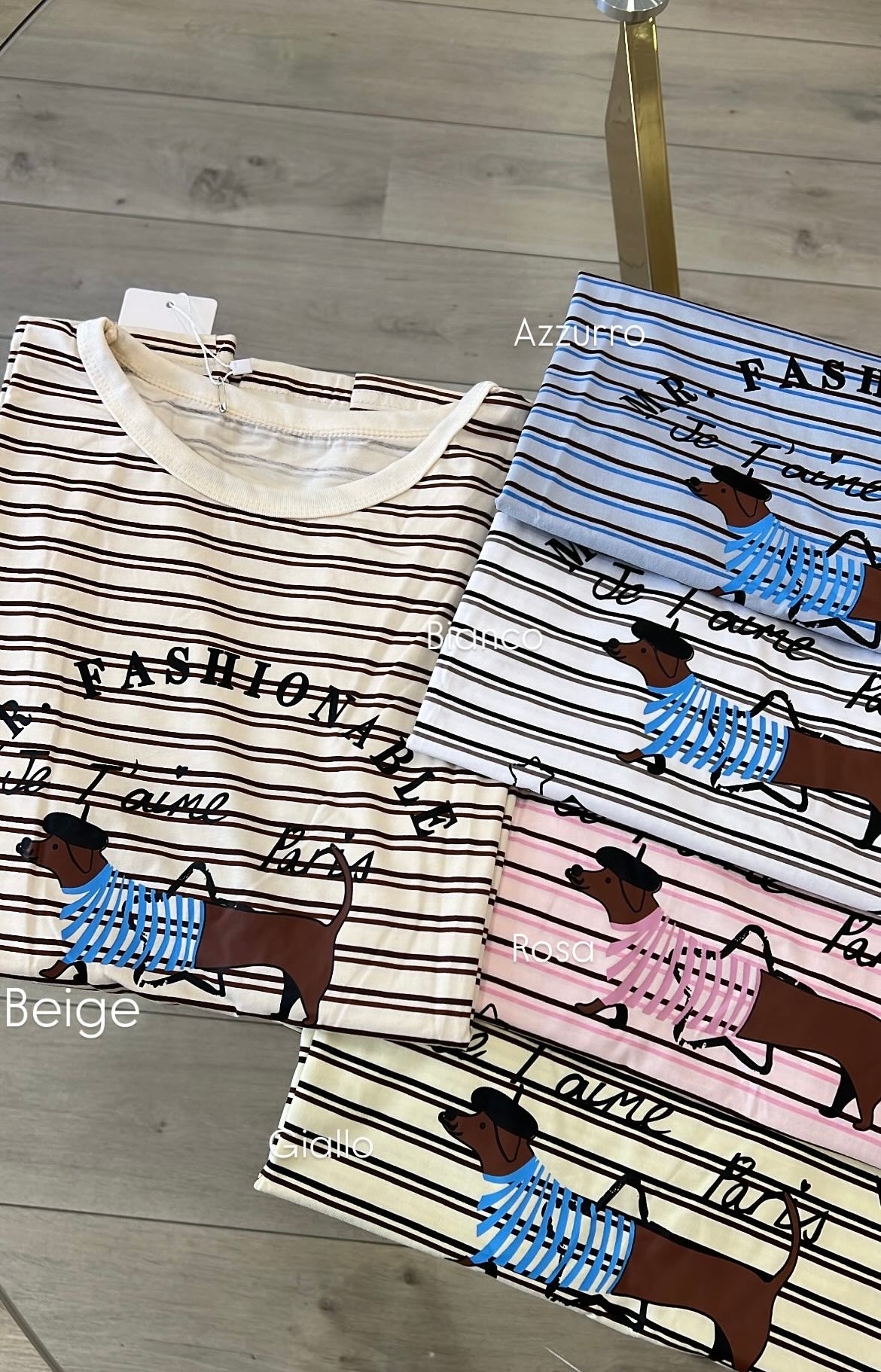 MAGLIA BASSOTTO RIGHE