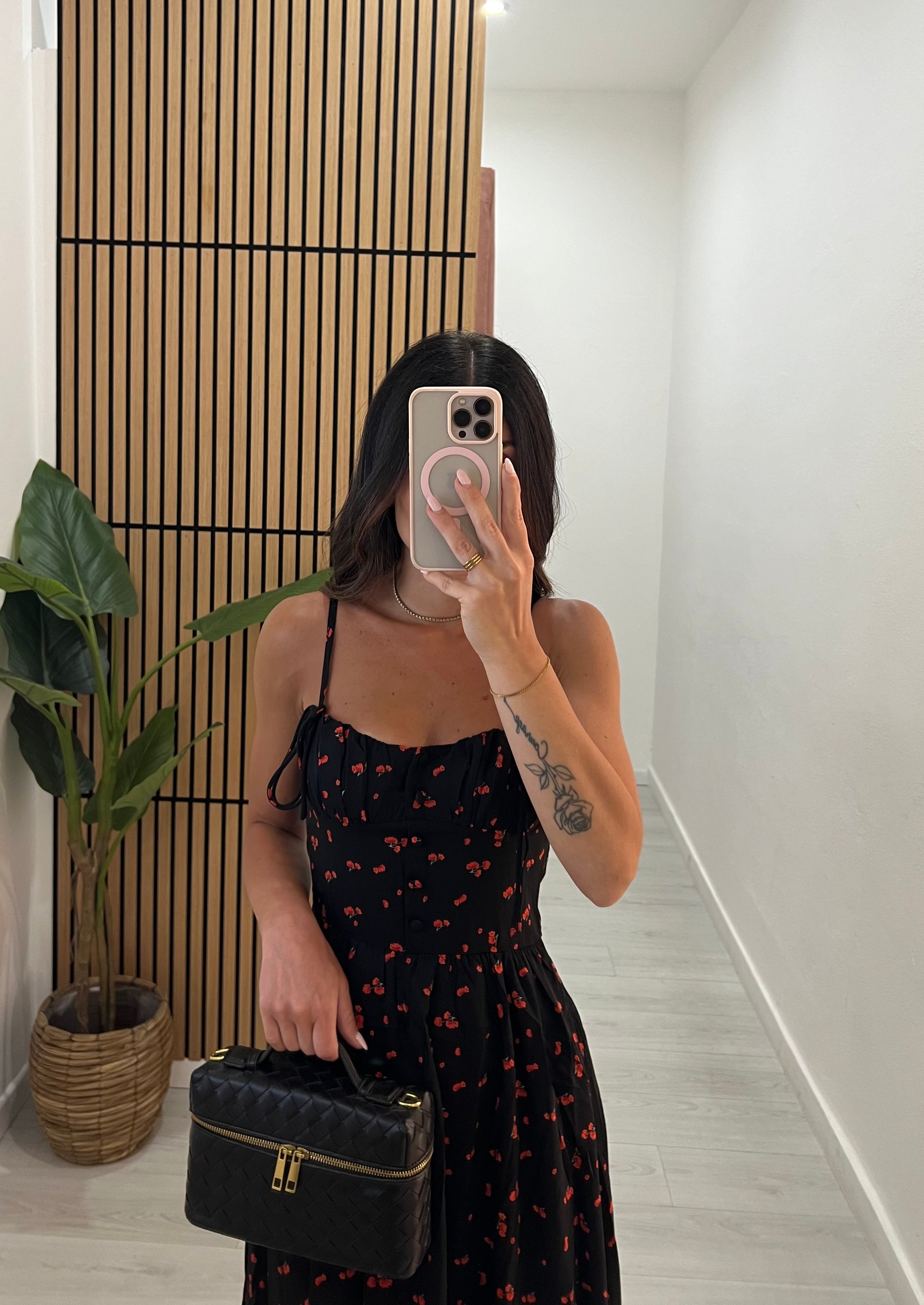 DRESS MIDI FLOWER