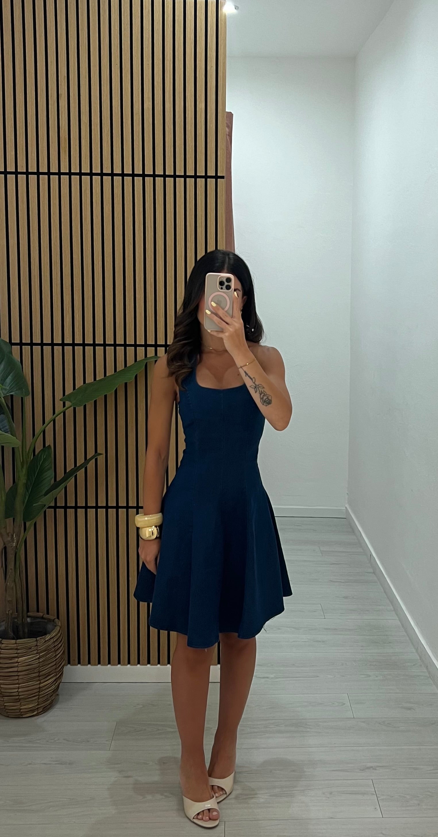 DENIM DRESS