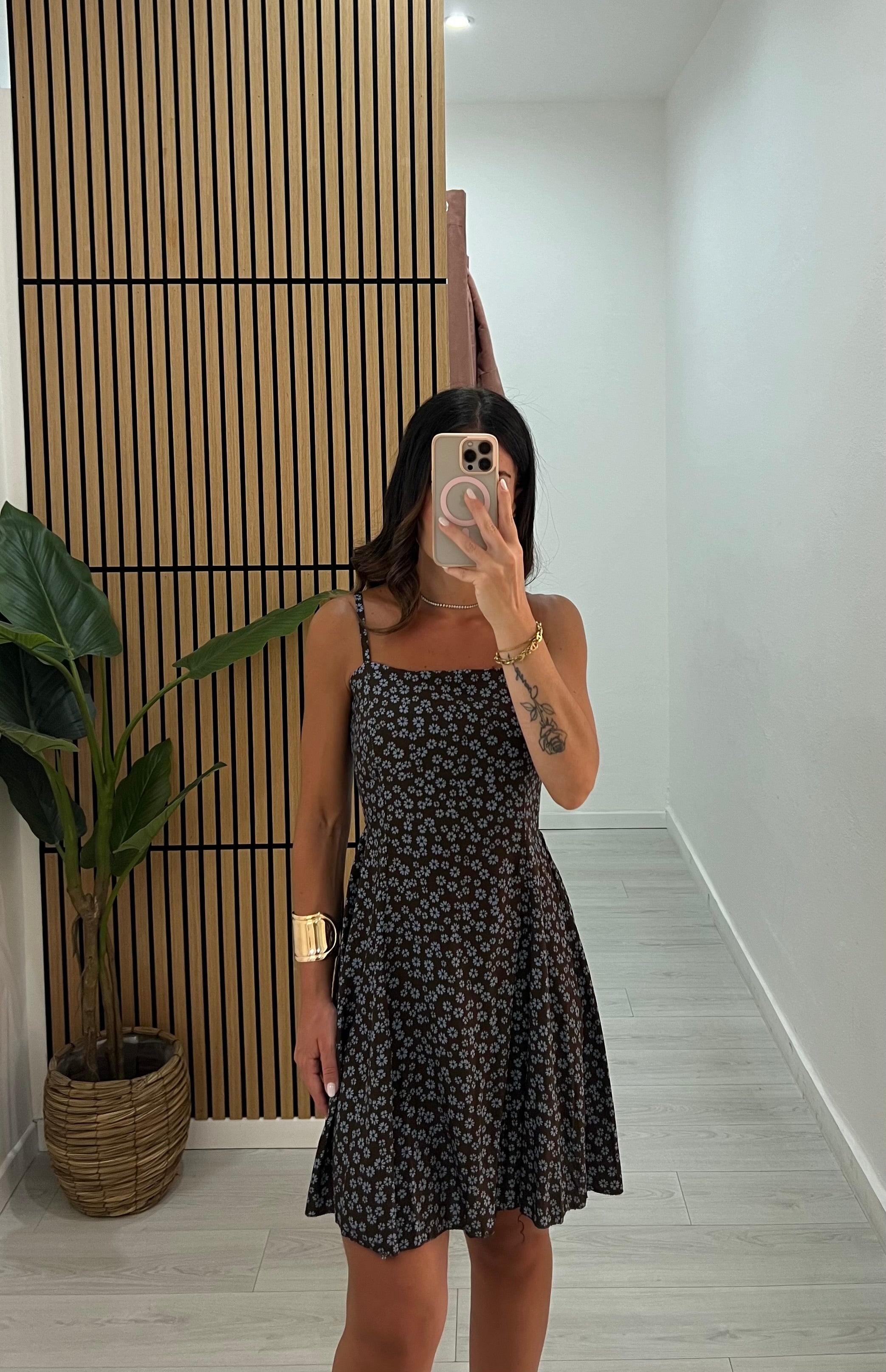 MINI DRESS FLOWER