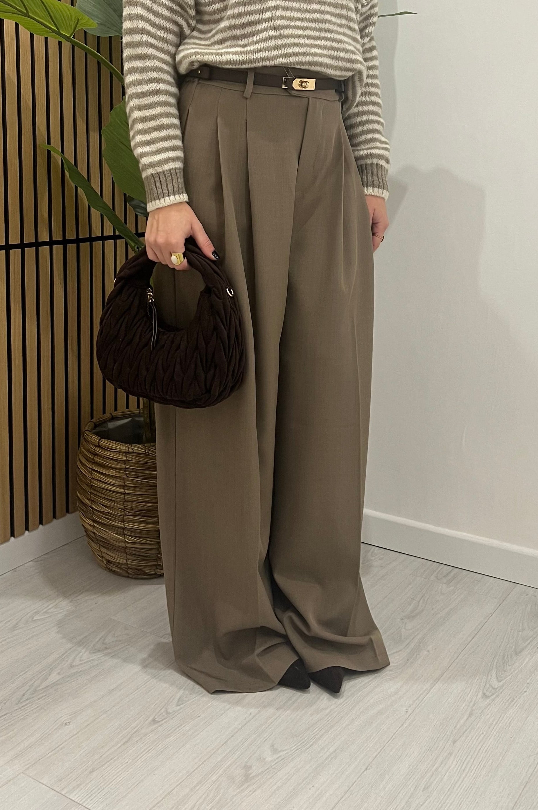 Pantalone Jolly fango