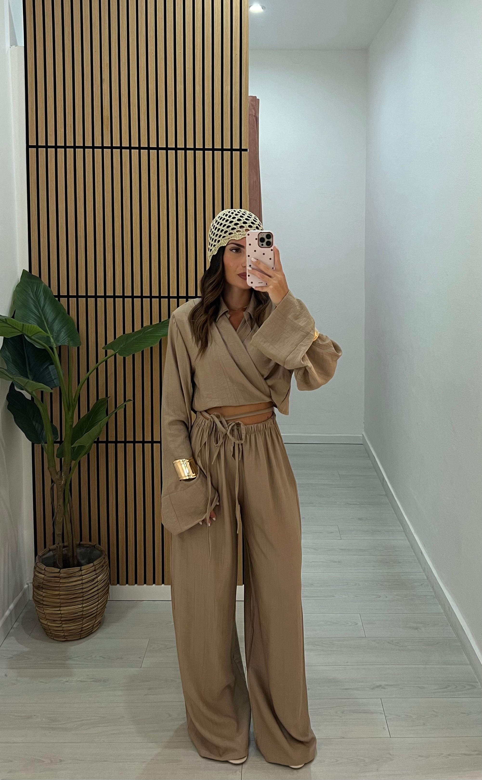 COORDINATO CAMICIA CROP