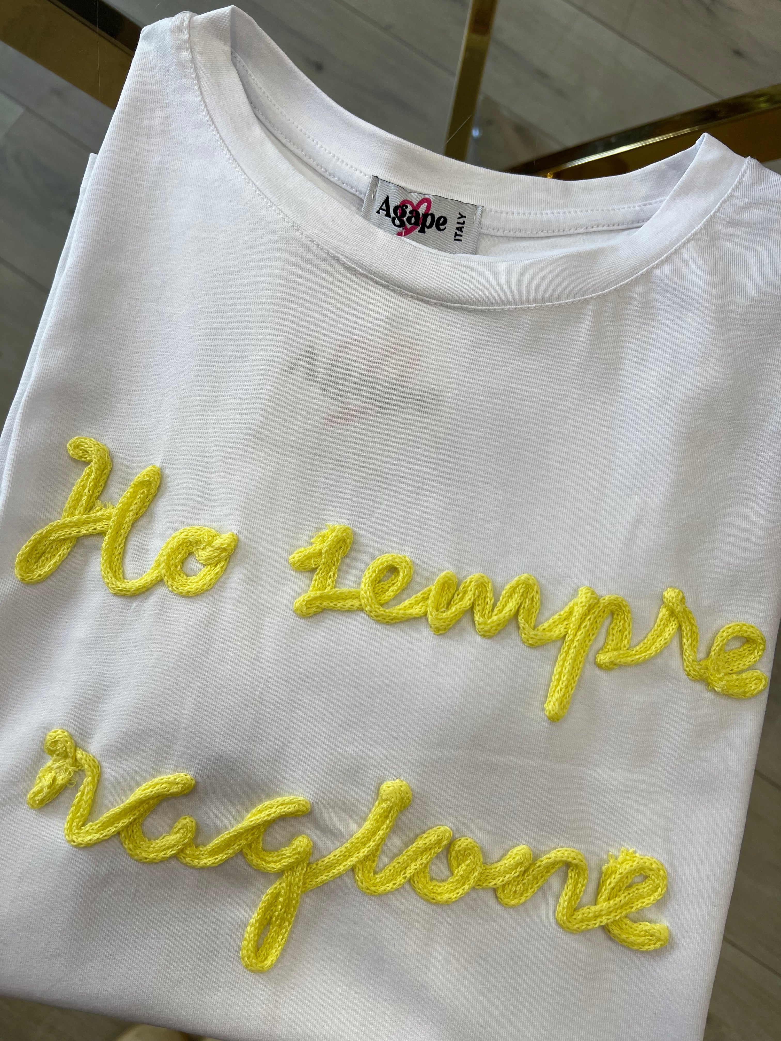 T SHIRT HO SEMPRE RAGIONE