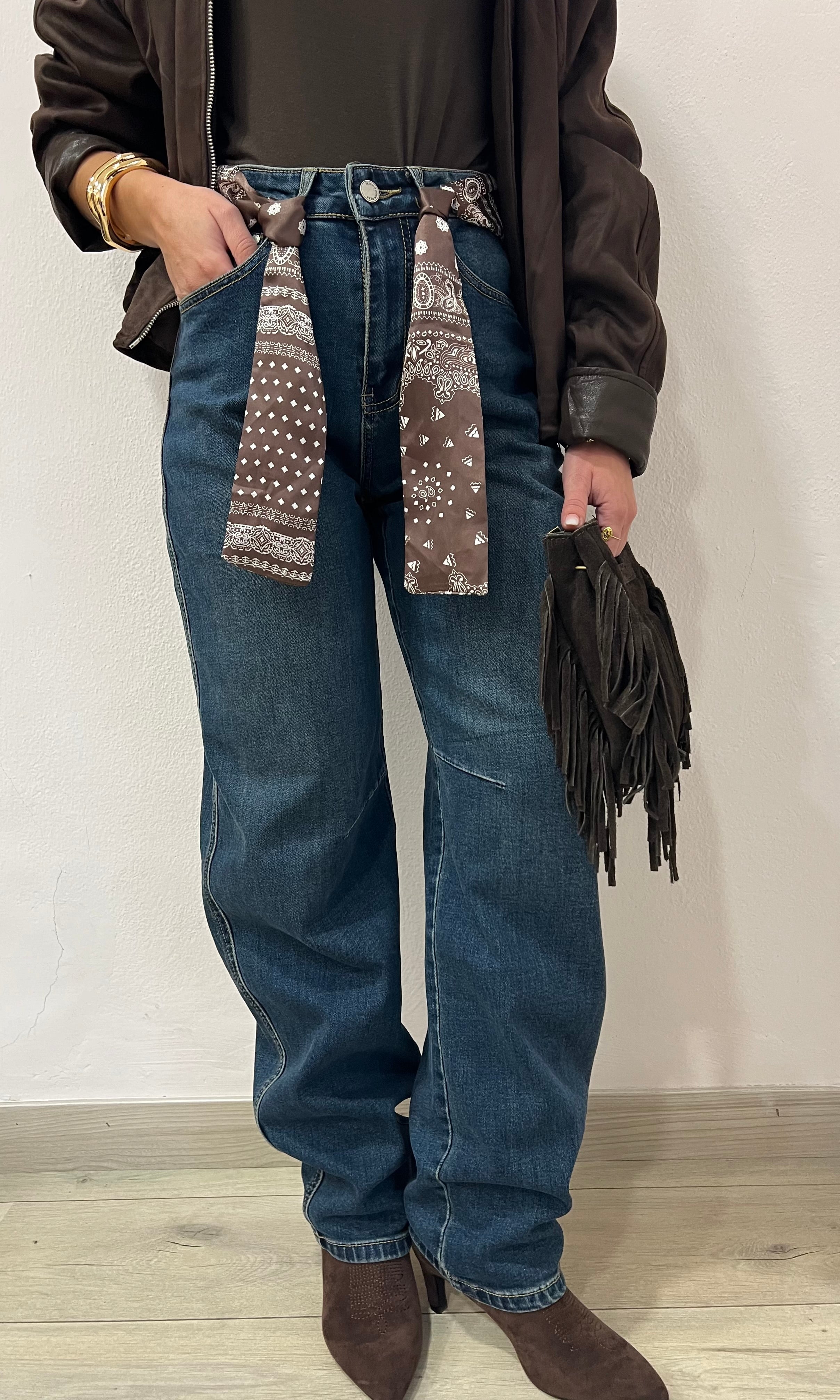 Jeans Foulard