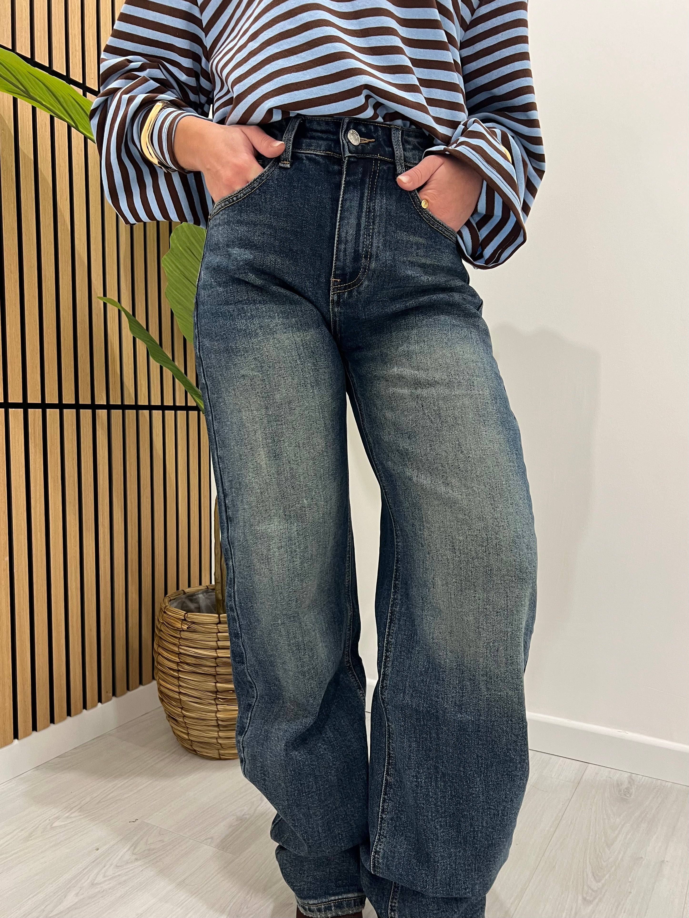 JEANS BAGGY SABBIATO