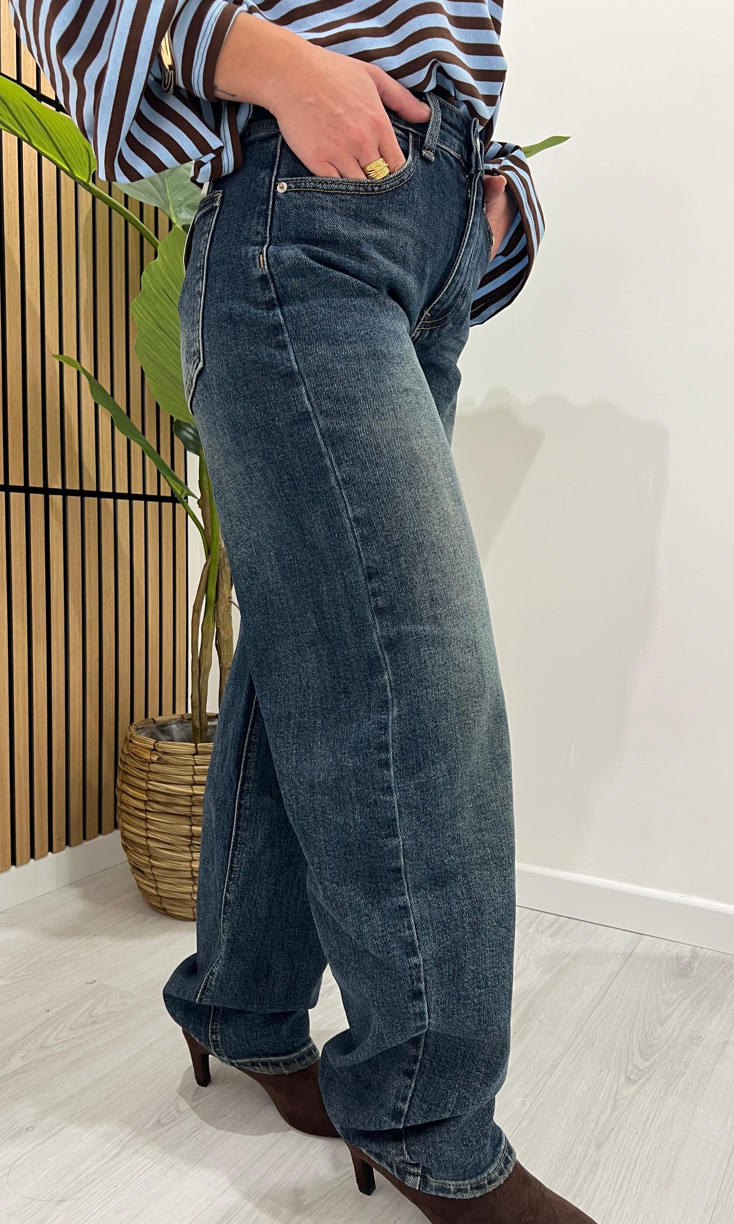JEANS BAGGY SABBIATO